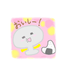 青いドアノブくん。（個別スタンプ：8）