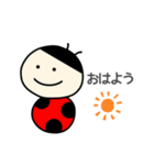てんとう虫たち(大きい文字Ver.)（個別スタンプ：14）
