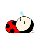 てんとう虫たち(大きい文字Ver.)（個別スタンプ：18）