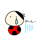 てんとう虫たち(大きい文字Ver.)（個別スタンプ：25）