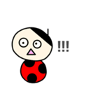 てんとう虫たち(大きい文字Ver.)（個別スタンプ：31）
