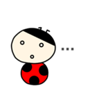 てんとう虫たち(大きい文字Ver.)（個別スタンプ：32）
