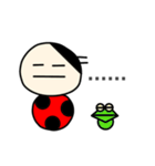 てんとう虫たち(大きい文字Ver.)（個別スタンプ：33）