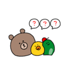 Miurin + LINE FRIENDS（個別スタンプ：4）