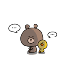 Miurin + LINE FRIENDS（個別スタンプ：26）