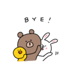 Miurin + LINE FRIENDS（個別スタンプ：34）