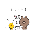 Miurin + LINE FRIENDS（個別スタンプ：37）