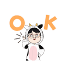 牛子さんのスタンプ（個別スタンプ：1）
