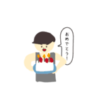 タンクトップとマッシュの男2（個別スタンプ：39）