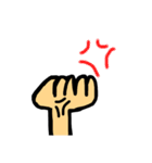 誰でも使える手（個別スタンプ：4）