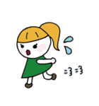 ガールズたちの日常（個別スタンプ：17）