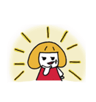 ガールズたちの日常（個別スタンプ：21）