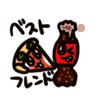 ちょっと残念なピザ（個別スタンプ：16）