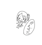 ホワホワほのちゃん☁️（個別スタンプ：2）