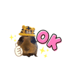モルモットちびちびちゃん（個別スタンプ：4）
