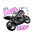 250ccスポーツバイク1(車バイクシリーズ)（個別スタンプ：22）