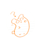 手書き    アニマル（個別スタンプ：4）