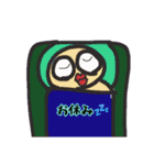 面白い元気な友達（個別スタンプ：3）