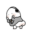 毛なげに生きるおじさん（個別スタンプ：1）