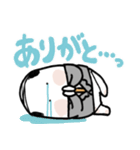 毛なげに生きるおじさん（個別スタンプ：3）