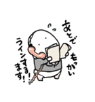 毛なげに生きるおじさん（個別スタンプ：4）