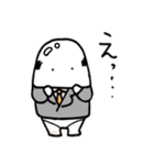 毛なげに生きるおじさん（個別スタンプ：8）