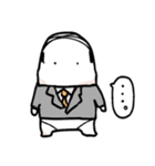 毛なげに生きるおじさん（個別スタンプ：16）