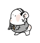 毛なげに生きるおじさん（個別スタンプ：19）