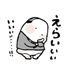 毛なげに生きるおじさん（個別スタンプ：28）