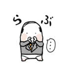毛なげに生きるおじさん（個別スタンプ：37）