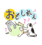 柴犬と猫ちゃんの岡山弁スタンプ（個別スタンプ：5）