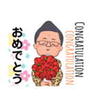 ポジティブおやじの日常生活（個別スタンプ：22）