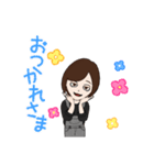 顔色悪い主婦（個別スタンプ：3）