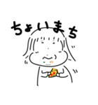 ピザと女の子（個別スタンプ：6）