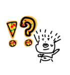 ピザと女の子（個別スタンプ：10）
