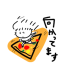 ピザと女の子（個別スタンプ：12）