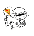 ピザと女の子（個別スタンプ：21）