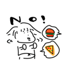 ピザと女の子（個別スタンプ：22）