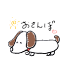 ダックスフンド 犬（個別スタンプ：3）
