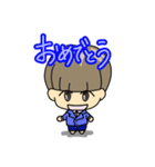 小学生スタンプ（キュートな男の子①）（個別スタンプ：24）