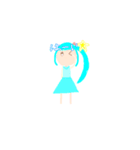 8歳の絵スタンプ（個別スタンプ：3）