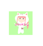 8歳の絵スタンプ（個別スタンプ：4）
