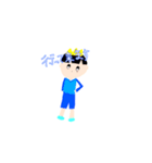 8歳の絵スタンプ（個別スタンプ：6）