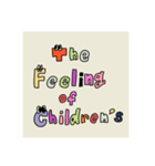 The feeling of children's.（個別スタンプ：16）