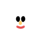 顔文字(シンプル)（個別スタンプ：1）