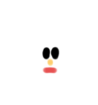 顔文字(シンプル)（個別スタンプ：3）