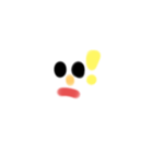 顔文字(シンプル)（個別スタンプ：10）