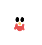 顔文字(シンプル)（個別スタンプ：16）