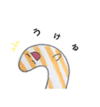 3色のチンアナゴたち♡（個別スタンプ：19）
