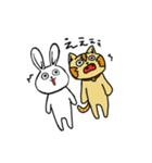 うさぎ時々ねこ。（個別スタンプ：13）